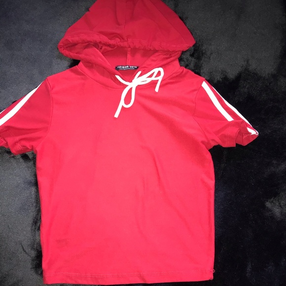 Red & stripped two-piece - Picture 3 of 4